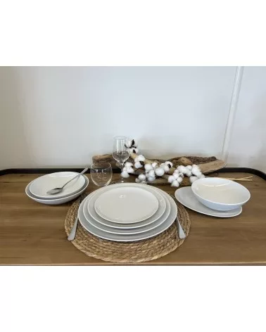 ASSIETTE CREUSE 22 CM PARIS