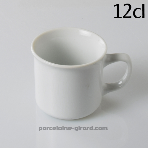 MUG AVEC LE BORD EVASE DIA 6.7CM HT-6.3CM.13CL /