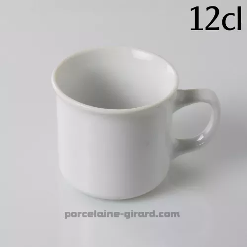MUG AVEC LE BORD EVASE DIA 6.7CM HT-6.3CM.13CL /