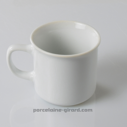 MUG AVEC LE BORD EVASE DIA 6.7CM HT-6.3CM.13CL /