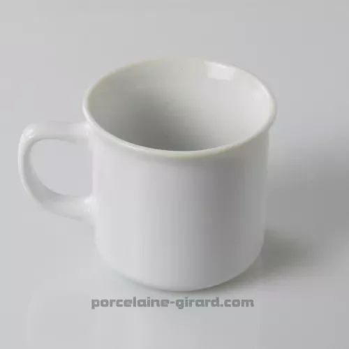 MUG AVEC LE BORD EVASE DIA 6.7CM HT-6.3CM.13CL /