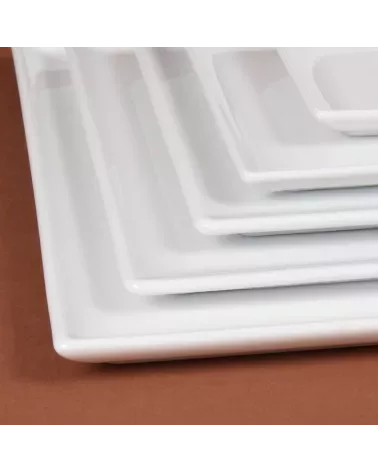 ASSIETTE CARREE  20.5 CM. //