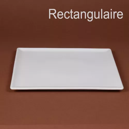 ASSIETTE OU PLAT RECTANGULAIRE 31X24CM /
