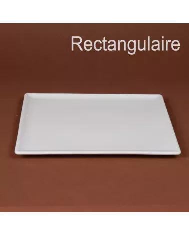 ASSIETTE OU PLAT RECTANGULAIRE 31X24CM /