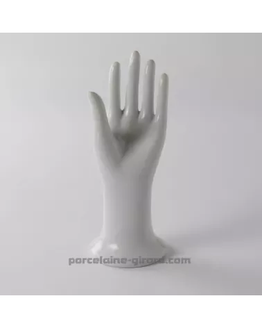 BAGUIER FORME DE MAIN HT 21.4CM /