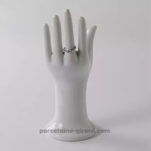 BAGUIER FORME DE MAIN HT 21.4CM /