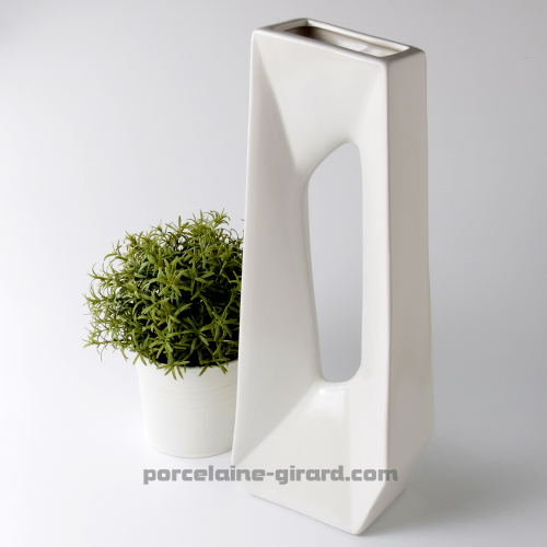 VASE JUG HT 41CM.NE PAS DECORER CERAMIQUE   /