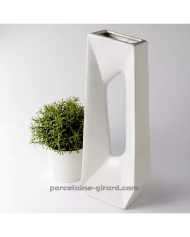 VASE JUG HT 41CM.NE PAS DECORER CERAMIQUE   /