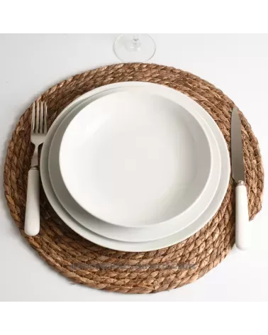 ASSIETTE CREUSE COUPE LEO 21CM  /