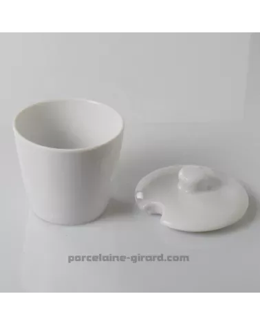 SUCRIER OU MOUTARDIER CONIQUE 20CL DIAMETRE 8.3CM HT 9CM /