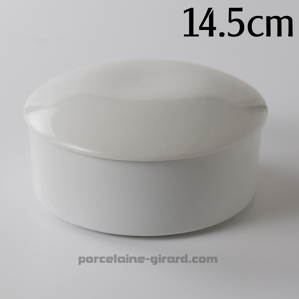 BONBONNIERE ROND DIAMETRE 14.5CM HT 7.1CM //