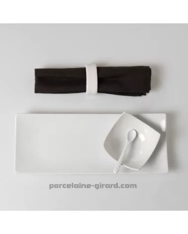 PLAT RECTANGULAIRE DESIGN 30X13CM  /