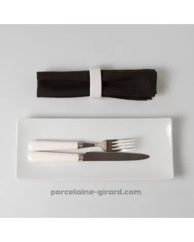 PLAT RECTANGULAIRE DESIGN 30X13CM  /