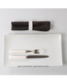 PLAT RECTANGULAIRE DESIGN 34X19CM  /