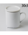 MUG TISANIERE EMPILABLE 30CL DIAMETRE 7.5CM HT 9.8CM /
