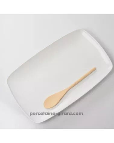 PLAT RECTANGULAIRE SAHARA 39X23.6CM HT 3.37CM /