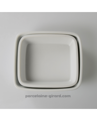 PLAT A FOUR RECTANGULAIRE 20X17.5CM HT 5.3CM /