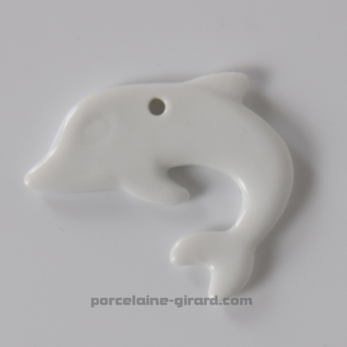 PENDENTIF DAUPHIN 5.5 X 5CM /