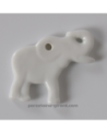 PENDENTIF ELEPHANT 5 X 4.5CM /