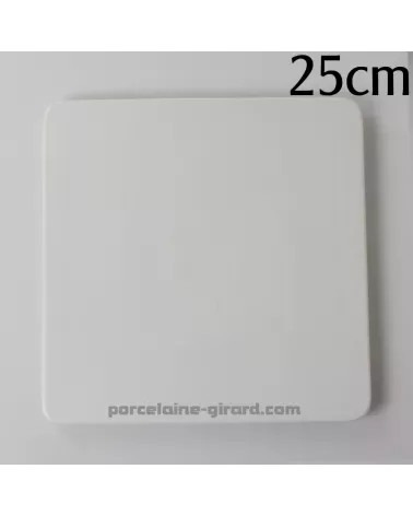 DESSOUS DE PLAT CARRE  25CM /