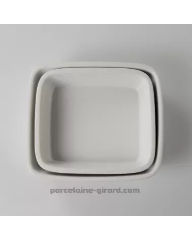 PLAT A FOUR RECTANGULAIRE 17.5X15.6CM HT 4.6CM 55CL /