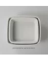 PLAT A FOUR RECTANGULAIRE 17.5X15.6CM HT 4.6CM 55CL /