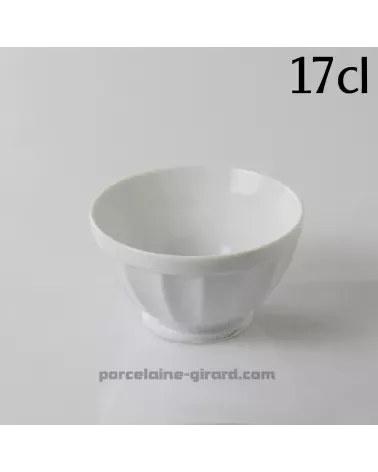 BOL AVEC COTES 17CL DIAMETRE 9CM HT 5.3CM /