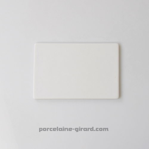 PLAQUE EN PORCELAINE RECTANGULAIRE 15X10CM /