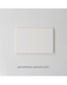 PLAQUE EN PORCELAINE RECTANGULAIRE 15X10CM /