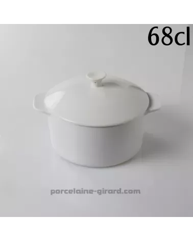 COCOTTE AVEC COUVERCLE 68CL 17.6X14CM HT 6.9CM  /