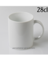 MUG CLASSIQUE 28CL DIAMETRE 8CM HT 9.5CM /