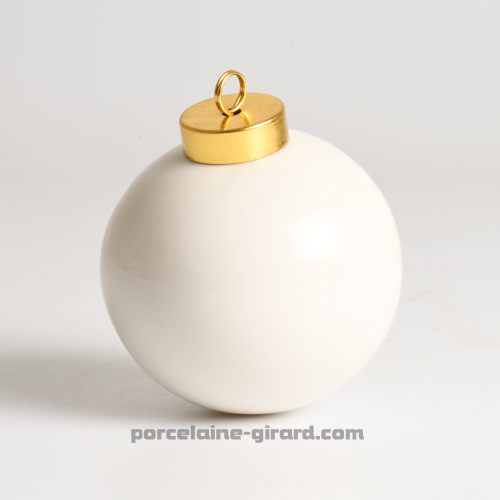 BOULE DE NOEL DIAMETRE 8CM /