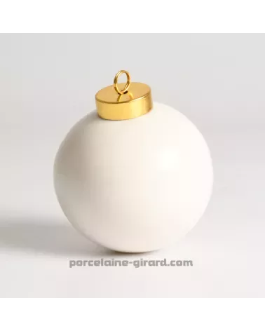 BOULE DE NOEL DIAMETRE 8CM /