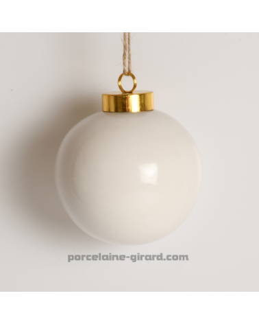 BOULE DE NOEL DIAMETRE 8CM /