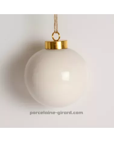 BOULE DE NOEL DIAMETRE 8CM /