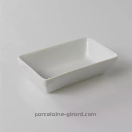 PLAT RECTANGULAIRE EMPILABLE 14X8.5CM HT 3.6CM  /