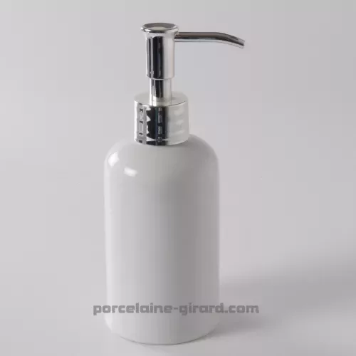POMPE A SAVON RONDE DIAMETRE 6.5CM HT17CM /