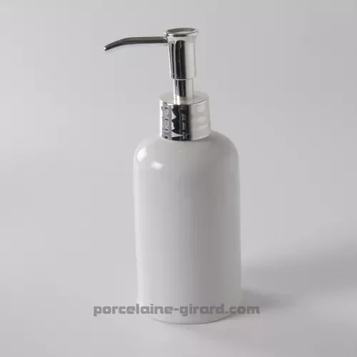 POMPE A SAVON RONDE DIAMETRE 6.5CM HT17CM /