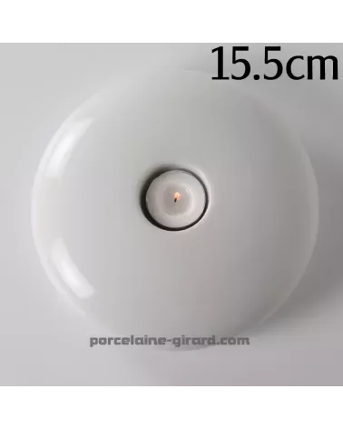 BOUGEOIR SATURNE DIAMETRE 15.5CM HT 4.5CM /