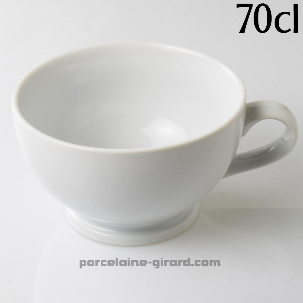 TASSE DEJEUNER JUMBO 70CL DIAMETRE 14.9CM HT 8.8CM /