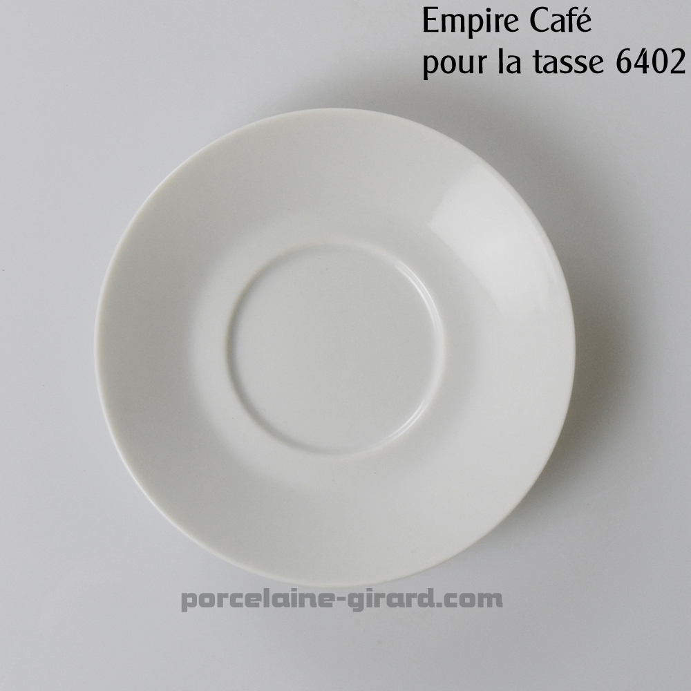 SOUS TASSE CAFE EMPIRE DIAMETRE 13CM  /