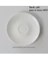 SOUS TASSE CAFE BOULE LOUVRE DIAMETRE 13CM  /