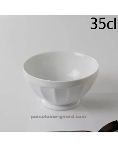 BOL AVEC  COTES 35CL DIAMETRE 12.5CM HT 6.9CM ///