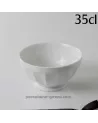 BOL AVEC  COTES 35CL DIAMETRE 12.5CM HT 6.9CM ///