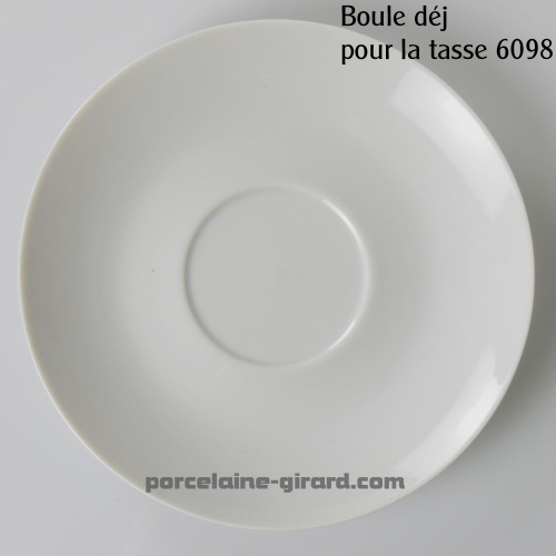 SOUS TASSE DEJEUNER BOULE LOUVRE DIAMETRE 18.5CM /