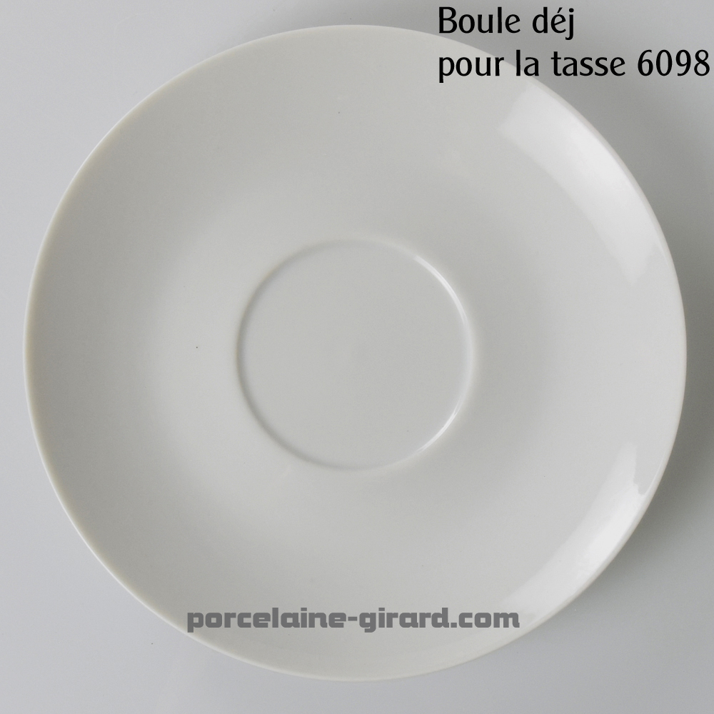 SOUS TASSE DEJEUNER BOULE LOUVRE DIAMETRE 18.5CM /