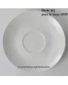 SOUS TASSE DEJEUNER BOULE LOUVRE DIAMETRE 18.5CM /