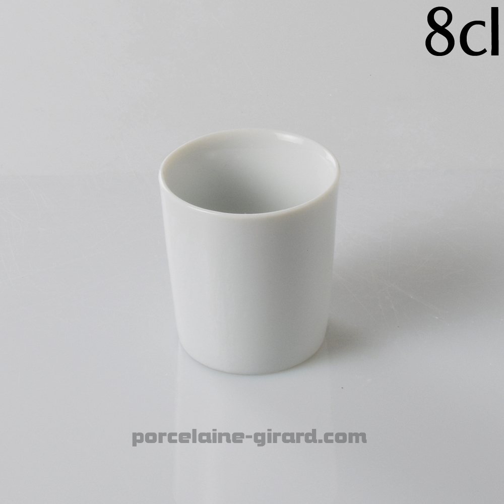 VERRE A CAFE 8CL DIAMETRE 5.6CM HT 6CM /