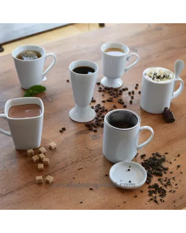 MUG CONIQUE 25CL DIAMETRE 8.8CM HT 10CM  /
