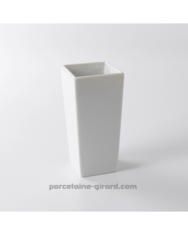 VASE CARRE CELINE 7.2CM HT 15CM /